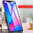 Чехол для Huawei P Smart Plus Psmart, полное покрытие, закаленное стекло, защитная пленка для экрана, 9 h, 2019