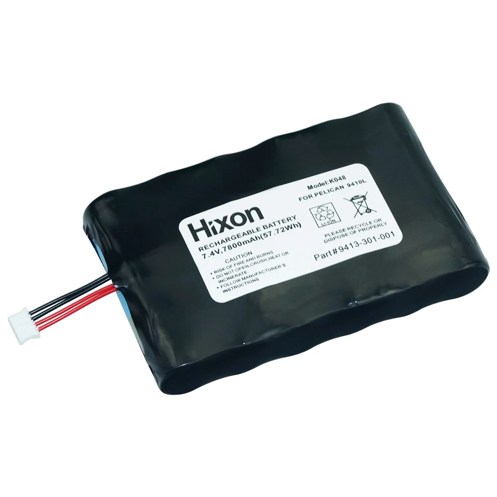 Hixon 7,4 V 7800mAh сменная батарея 18650 батарея для Пеликан 9410L светодиодный светильник/фонарь