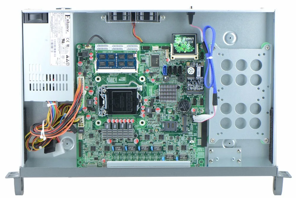 Intel CORE I5 3470 3 2 ГГц 1U персональный vpn брандмауэр с 6 * intel 1000M 82583 в гигабитная LAN Mikrotik ROS