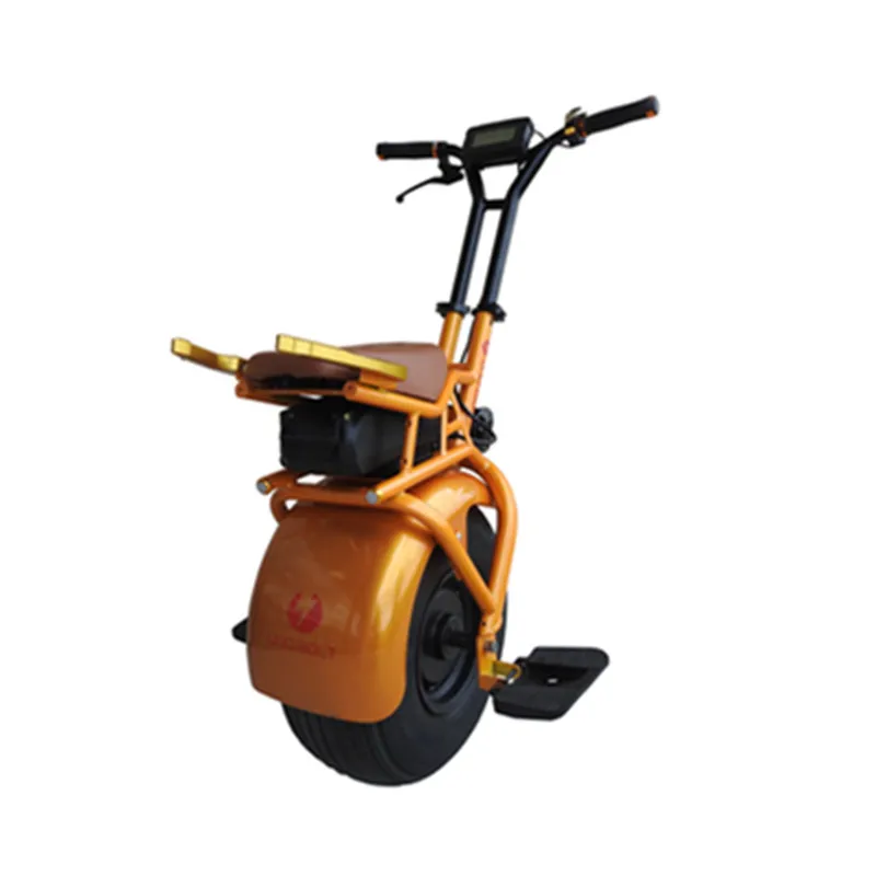 Миры первый E-Unicycle/E-Bike с гироскопом силы