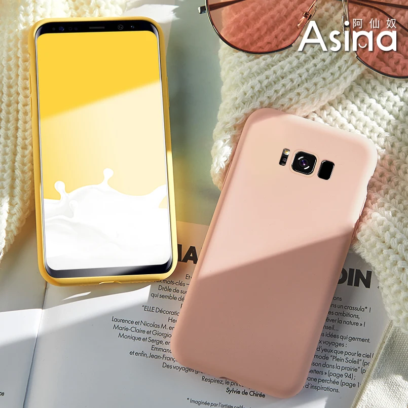 Оригинальный жидкий силиконовый чехол для Samsung Galaxy Note 8 9 A10 A20 A40 A50 A70 Простой