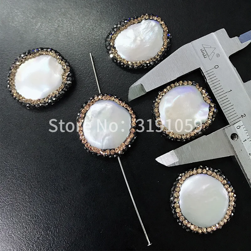 Натуральный белый большой жемчужный орнамент-это простое ожерелье в стиле ins