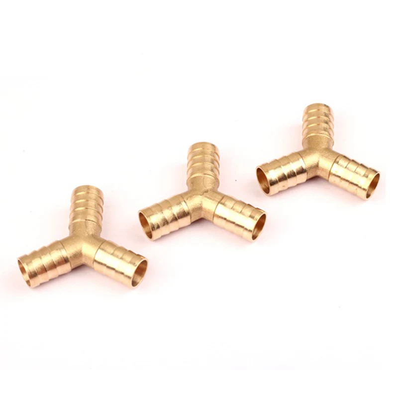 5 шт. утолщенный 16 мм наружный диаметр равный латунный тройник соединитель