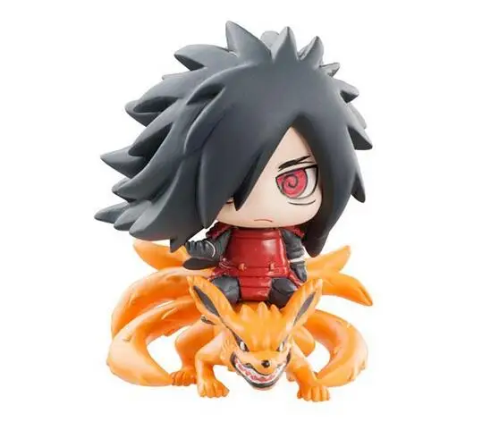6 шт./лот героя аниме «Наруто SASUKE uzumaki Какаши Гаара действие с креплениями Япония Аниме коллекций подарки игрушки 085