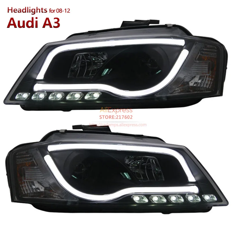 Фары дальнего света SONAR s для Audi A3 светодиодная полоса освещения от 2008 до 2012 лет
