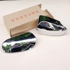 АБС-пластик хром для Toyota VERSO 2013 2014 2015 2016 2017 аксессуары накладка на зеркало заднего вида автомобиля отделкой Тюнинг автомобилей