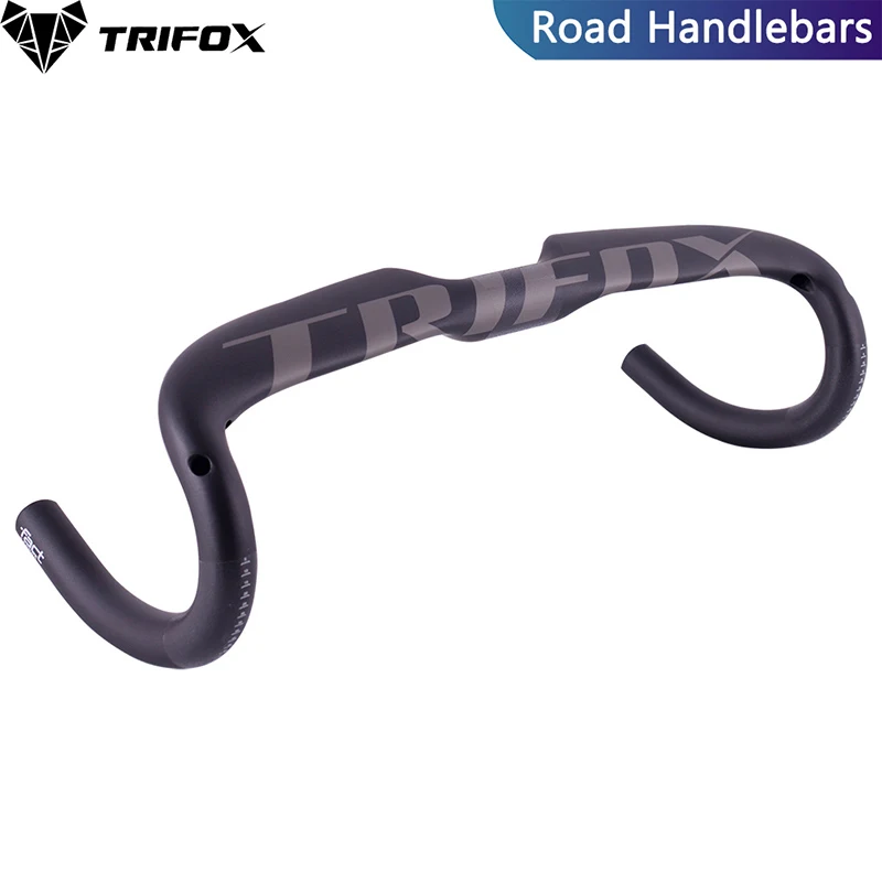 TRIFOX дорожный гоночный велосипед manillar carbono mtb полный карбоновый внутренний руль кабель углепластиковый руль для велосипеда ud 31,8*420 мм