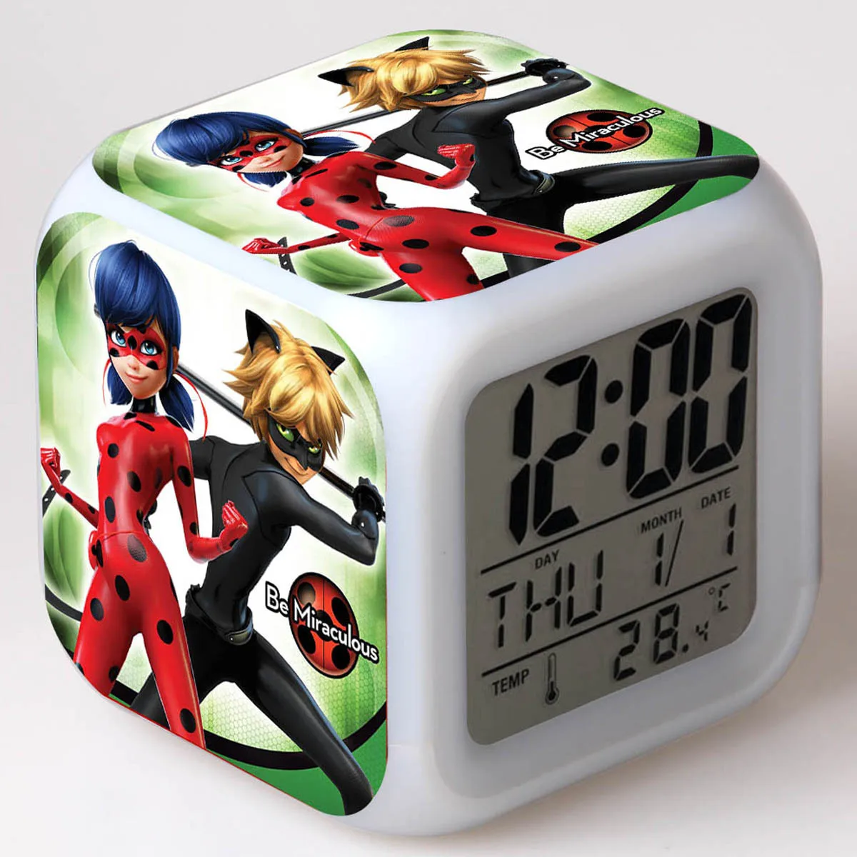 20 Мультфильм детский будильник игрушки Led reloj despertador цифровые часы электронный wake up Светильник Настольный reveil wekker - Цвет: 20