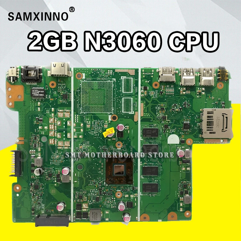 X441SA MAIN_BD._ 2G/N3060/AS N3060 CPU 90NB0CC0-R00040 REV 2 1 Материнская плата для Asus X441SC X441S A441S