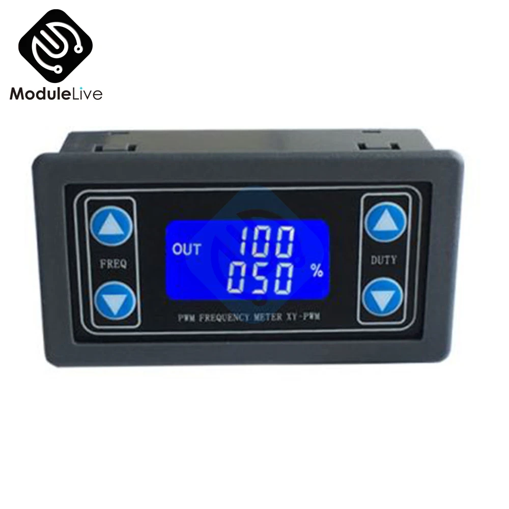 Генератор сигналов ЖК дисплей ШИМ Частота импульса коэффициент заполнения 1 Гц ~