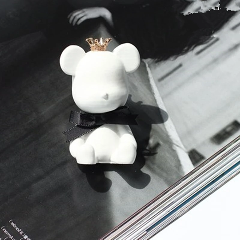 Креативные украшения в виде медведя вентиляционные отверстия для автомобиля