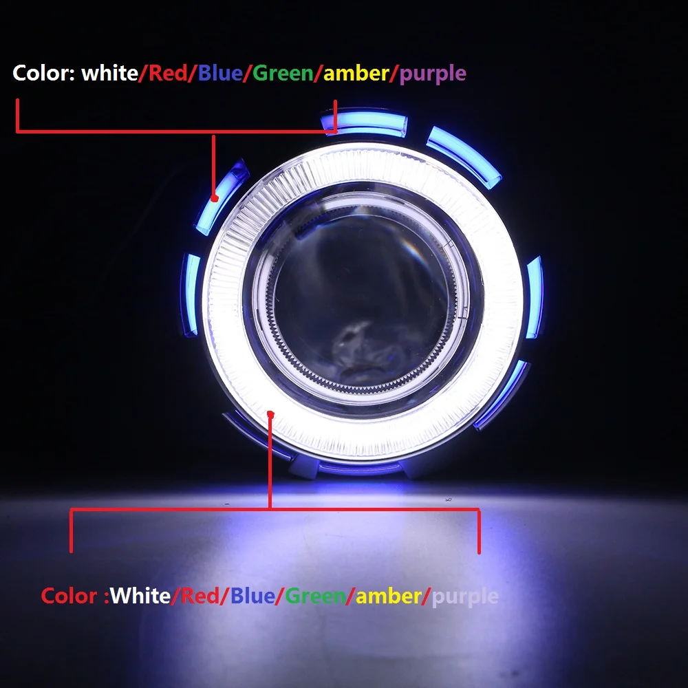 2 шт. ксеноновые лампы H1 H4 H7 12 В 35 Вт 3000 лм/шт|ccfl light|ccfl angel eyeslight lens |
