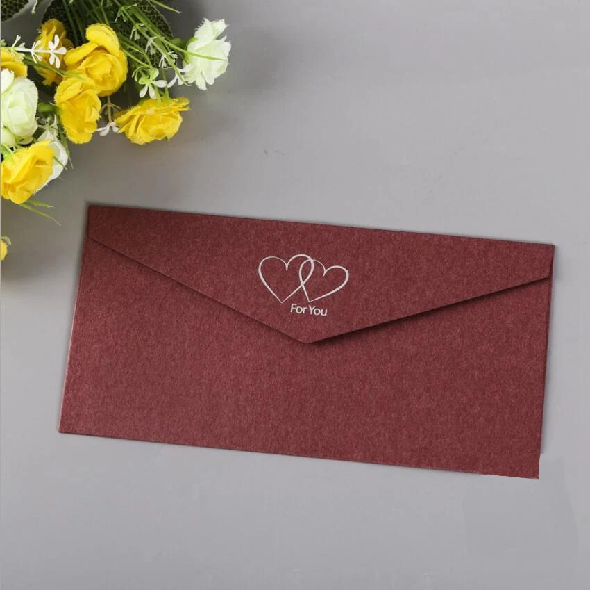 22*11cm Vintage Retro Colored Blank Kraft Paper Envelopes Wedding Party Invitation Envelope Greeting Cards Gift | Дом и сад