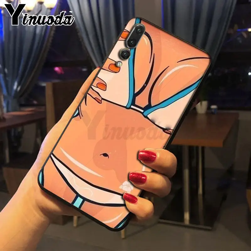 Yinuoda сексуальный женский чехол для телефона с рисунком &quotКартина маслом&quot Huawei