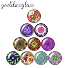 Красивая, стильная, модная обувь с цветами от 10 шт 12 мм18 мм20 мм25 мм кабошоны круглые фото стекло кабошон демо с плоской задней частью, украшения своими руками, ZB0491