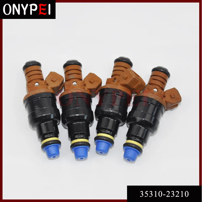 Комплект 4 топливных инжектора 35310 23210 9250930019 для Hyundai 95 00 Elantra Tiburon 96 01 2.0L 3531023210|fuel
