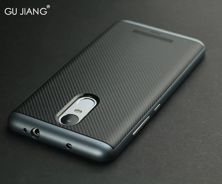 Брендовый Текстурированный чехол GU JIANG для Xiaomi Redmi Note 3 комбинированный