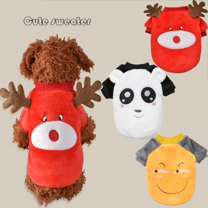 Костюмы для домашних животных на Хэллоуин новая теплая одежда кошек и собак