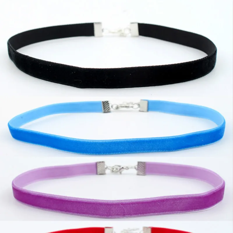 Новое яркое розовое бархатное колье чокер женские чокеры чокер|velvet choker necklace|velvet