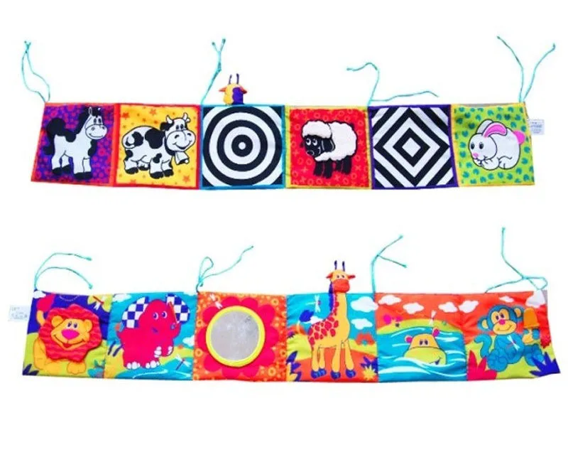 Мягкая ткань книга животных Одежда для детей и малышей интеллектуальная