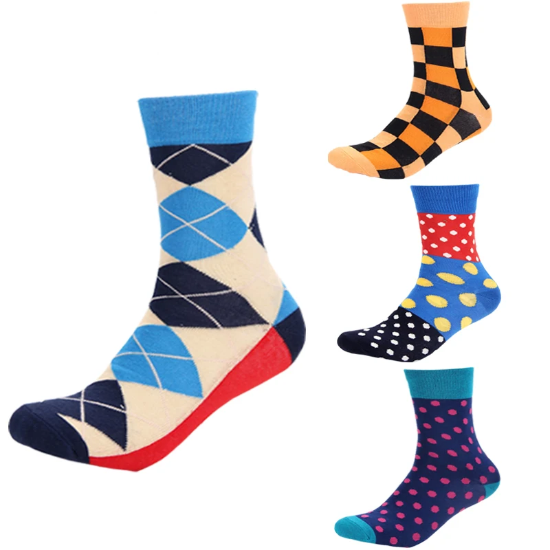 Бесплатная доставка чесаный 80% Хлопковые фирменные носки Для мужчин Носки Harajuku