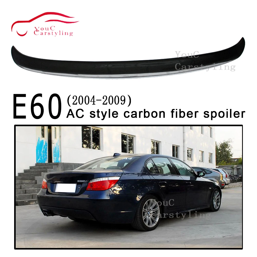 Задний спойлер из углеродного волокна переменного тока крыло багажника для BMW 5