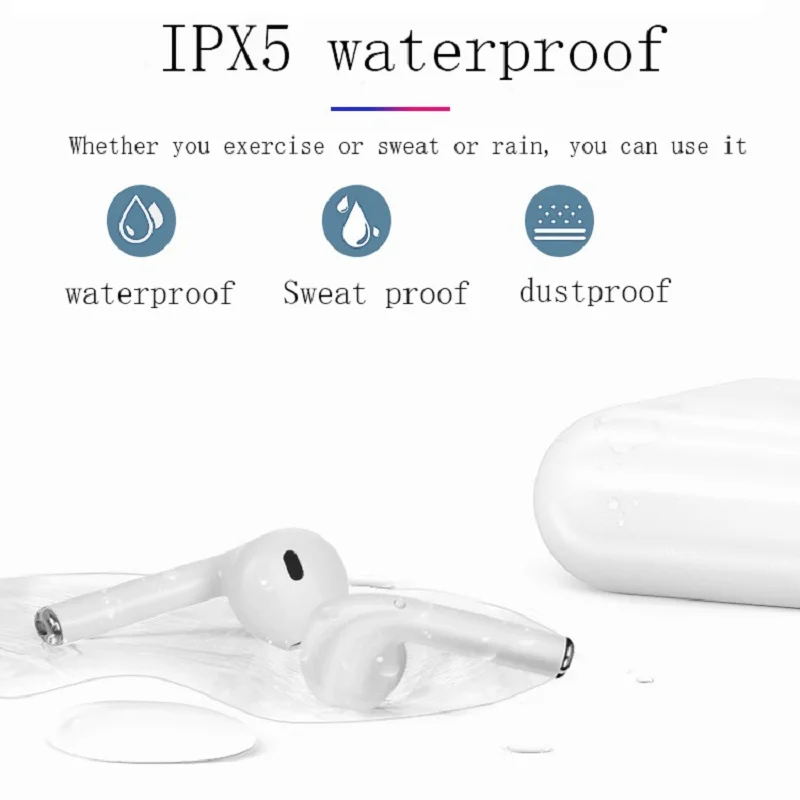 TWS 5 0 Bluetooth наушники беспроводные Handsfree с двойным микрофоном игровая гарнитура для