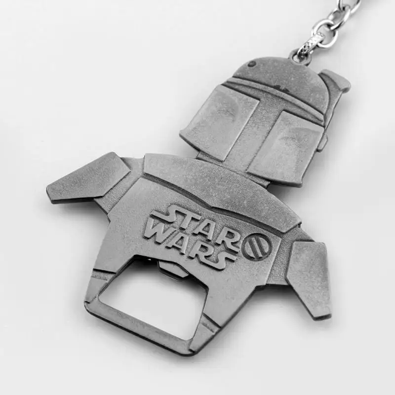 MQCHUN Star Wars Boba Фетт металлическая открывалка для бутылок консервные пивные брелки в виде Открывашки Бронзовый Серебряный Брелок реквизит солдатики подарок брелок