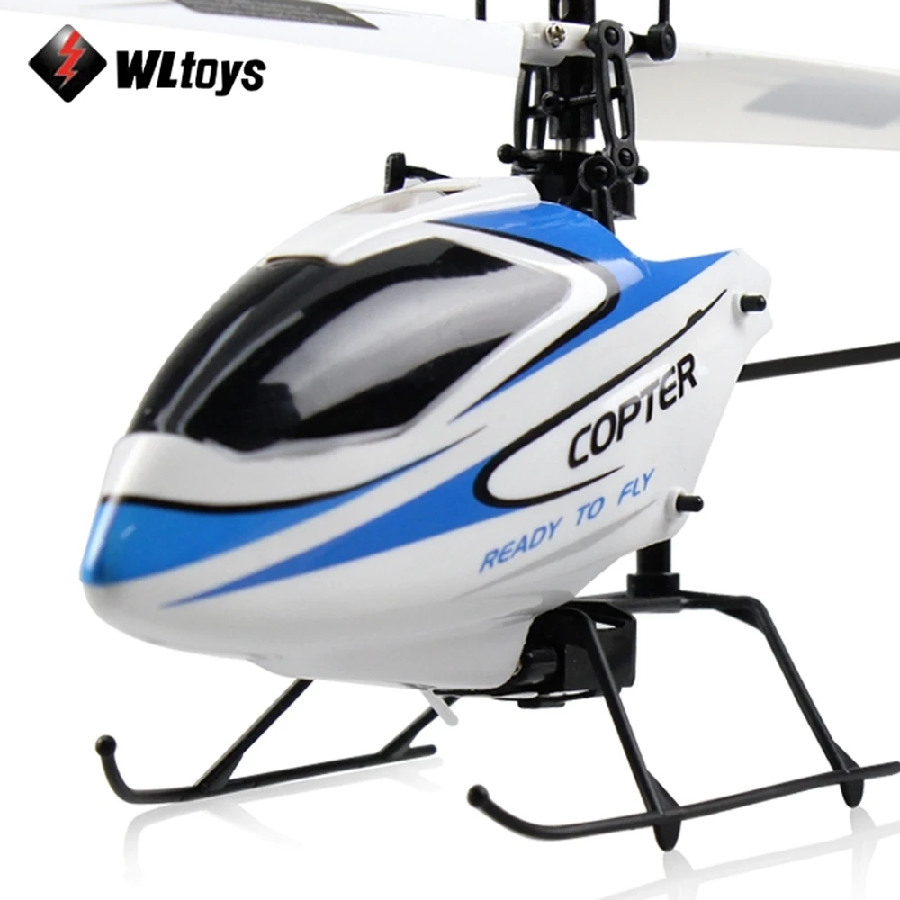 Оригинальный вертолет WLtoys V911 на радиоуправлении 2 4 ГГц канала Дрон с