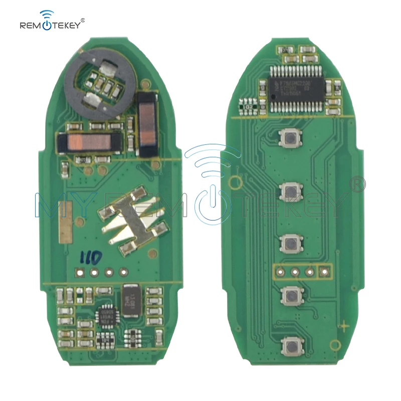 Remtekey S180144110 5 кнопок 433 МГц 4A чип KR5S180144106 285E3-6FL7B смарт-ключ для автомобиля для Nissan Rogue