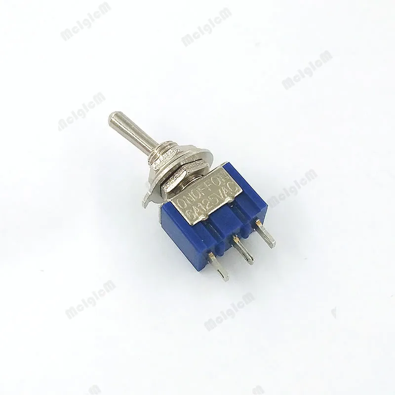 10 шт./лот миниатюрный переключатель SPDT 6A 125 В AC/ 3A 250 AC Миниатюрный с 3 контактами