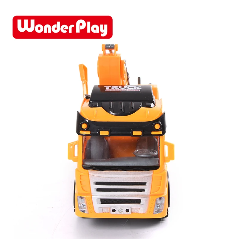 Корабль из США 4 CH Моделирование RC игрушечный экскаватор со светом дистанционное