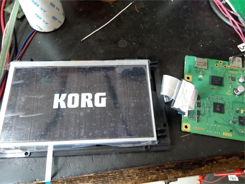 Модуль ЖК дисплея для KORG PA600 PA900 оригинальный экран HS700V12B|ЖК-экраны и панели