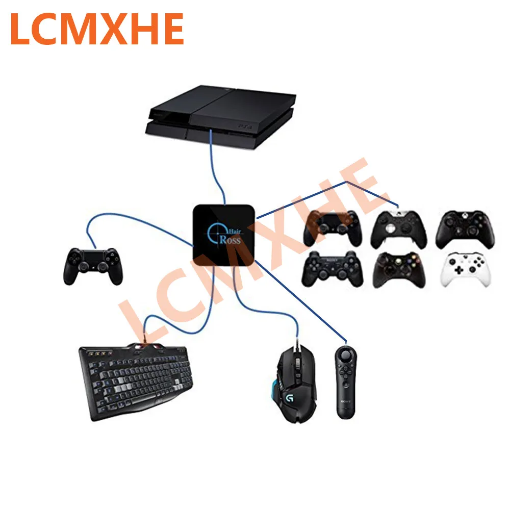 Reasnow CrossHair мышь и конвертер клавиатуры кросс волос адаптер для PS4/PS3/XBOXONE/XBOX 360
