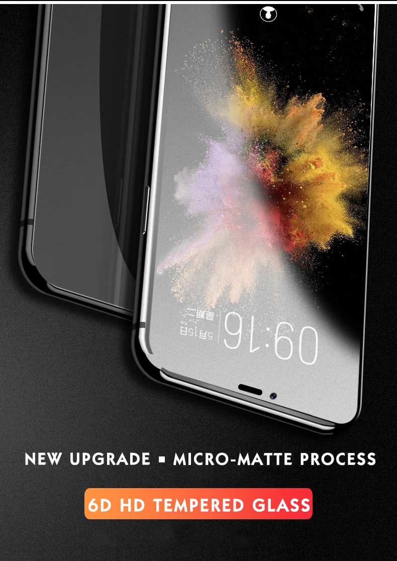 2 шт./лот матовое закаленное стекло для iPhone 6 S Plus протектор экрана для iphone 6plus 6splus IIRROONN матовая защитная пленка