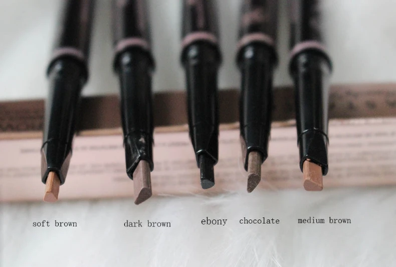 Ультра тонкий Выдвижной карандаш для бровей Anastasia Beverly Philosophy Brow Wiz Medium Brown мягкий