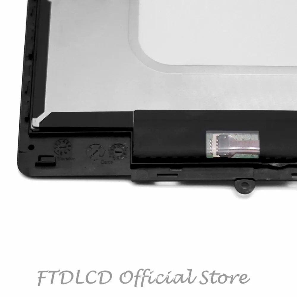 FTDLCD 15 6 '񟞨 P светодиодный ЖК экран дисплей + Переднее стекло рамка NV156FHM N61 для