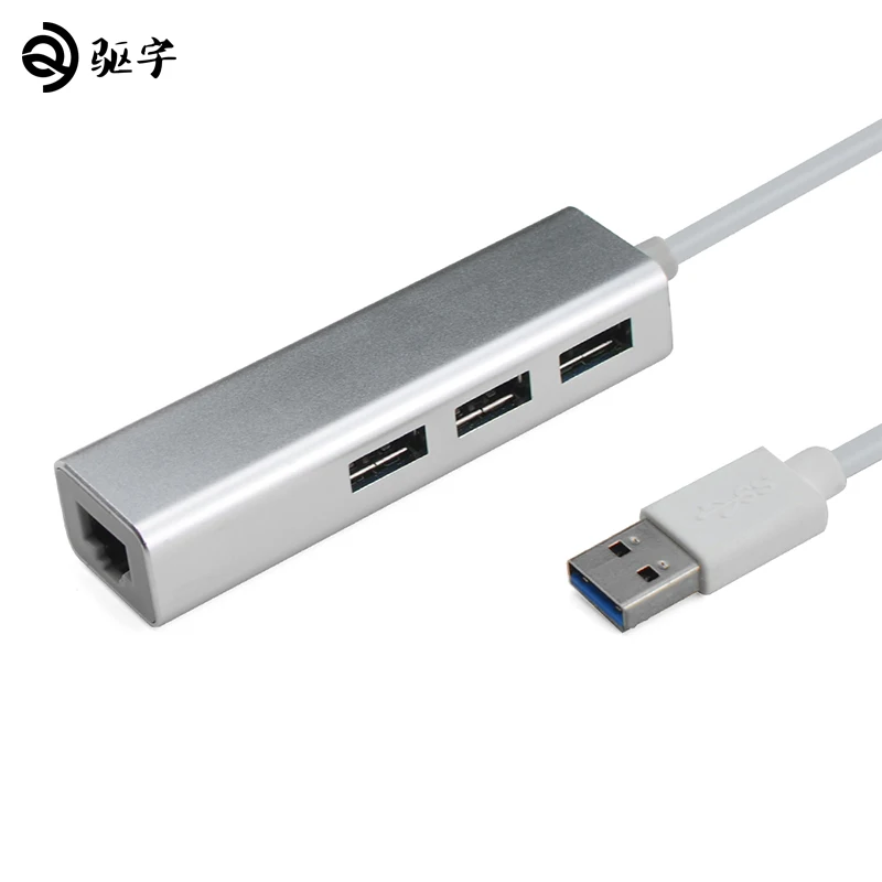 USB Type-c к USB3.0/RJ45 Ethernet адаптер 100/1000 Мбит/с концентратор для ноутбуков таких как