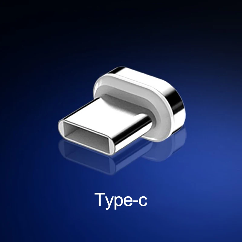 Type C Connector QC 3,0 Магнитный USB кабель 3A Магнитный зарядный кабель передачи данных для быстрой зарядки type C Micro USB C кабель для iPhone samsung Xiaomi huawei - Цвет: Type C Connector