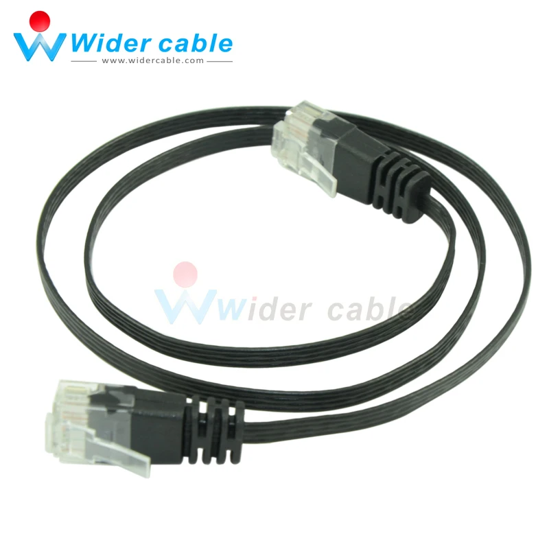 2ft прошедший RoHs высококачественный плоский UTP-кабель Суперскоростной CAT6