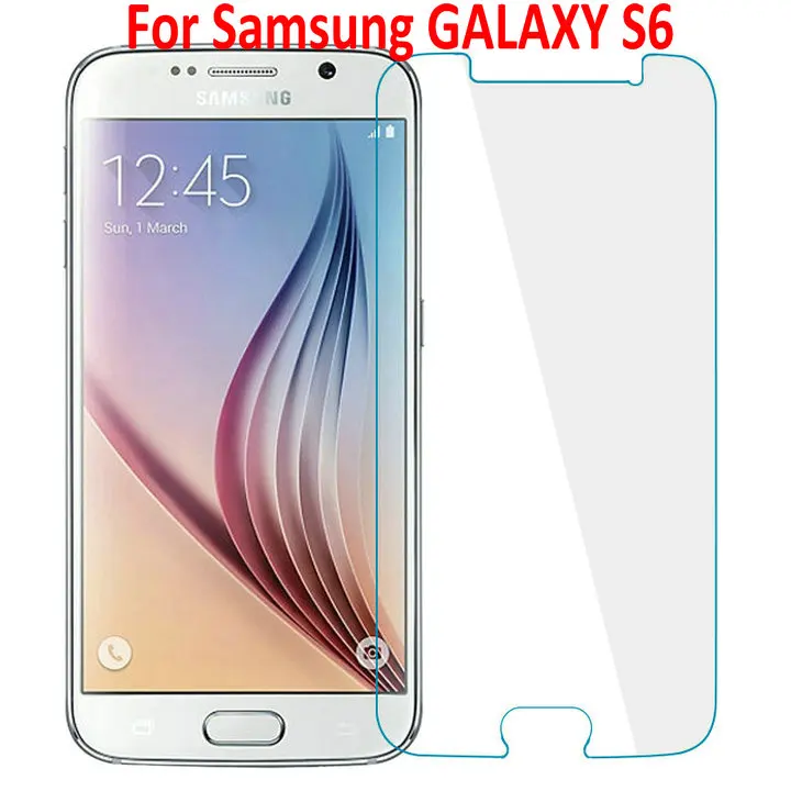 Закаленное стекло 9H Защитная пленка для Samsung GALAXY S6 S 6 G9200 G920 защита экрана S6|film for