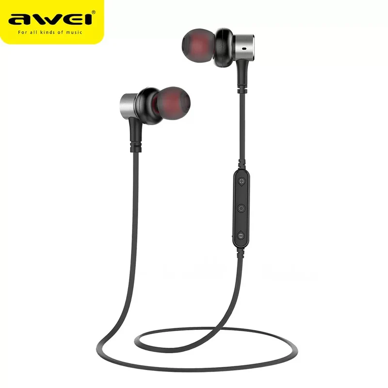 AWEI B923BL Магнитный дизайн Bluetooth наушники спортивные Беспроводные с активным