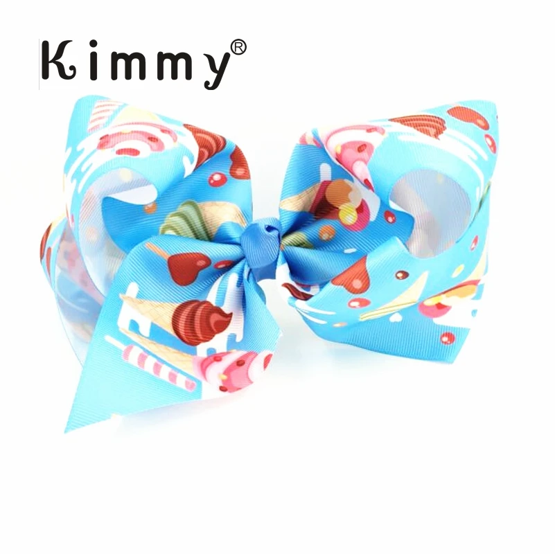 8 дюймов мороженое на день рождения для волос бант заколка вечеринки | Аксессуары