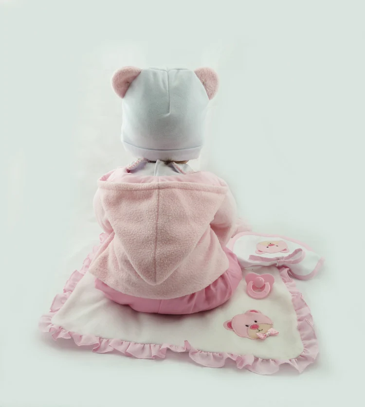 Новая силиконовая Детская кукла Bebe Reborn smile детские игрушки магнитная пустышка 22