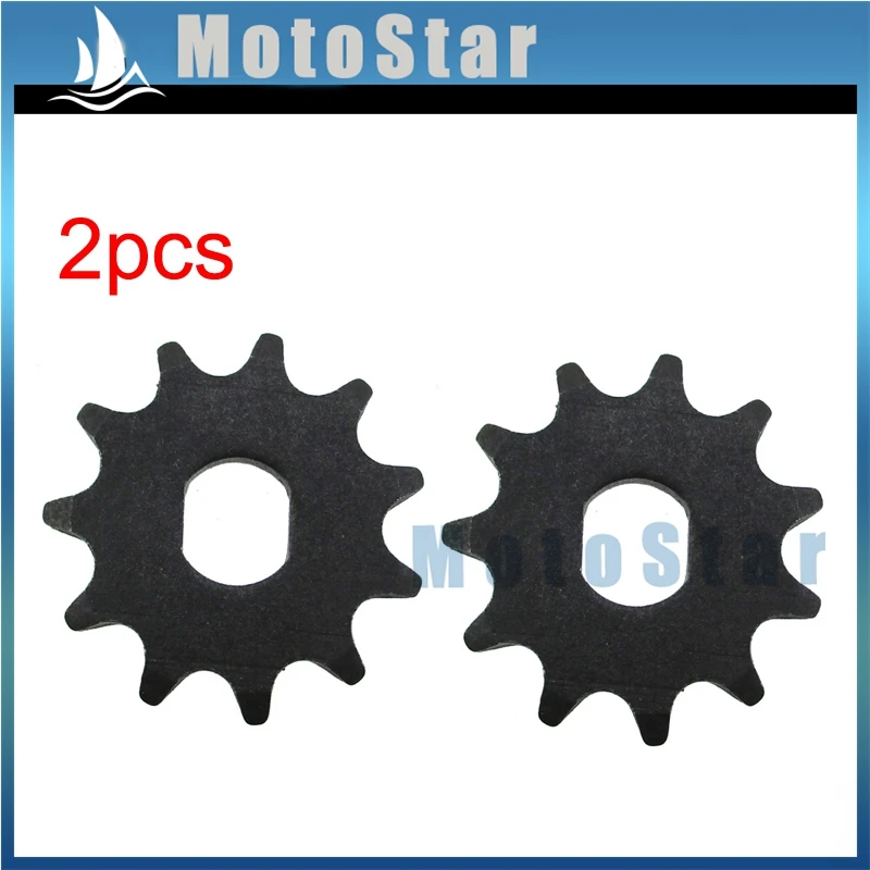 Черная Шестерня двигателя с 11 зубьями для T8F Chain MY1020 2 шт.|tooth sprocket|11 tooth sprocketengine gear |