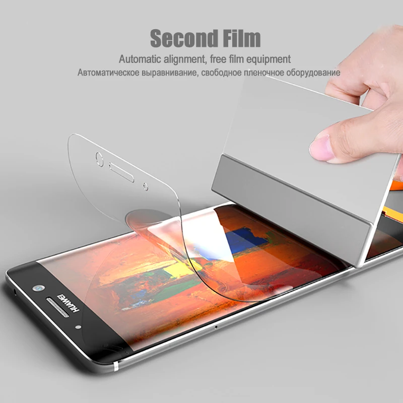 LuckGuard For Huawei Mate 8 9 10 Pro Full Screen Cover Soft Hydrogel Film Nova 2 Plus 2s Lite Proctive ( Not Glass ) | Мобильные