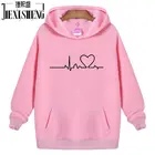 Женская толстовка с капюшоном и надписью Hello