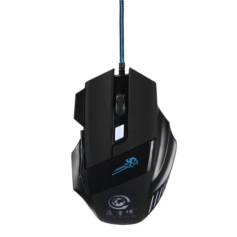 Продвинутая Новинка 2018 Проводная игровая мышь светодиодная с колесиком