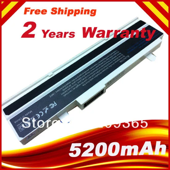 Белый Аккумулятор для ноутбука ASUS Eee PC 1215B 1215P 1215T 1015PD 1015PED 1015PEM|laptop battery|battery for asuslaptop