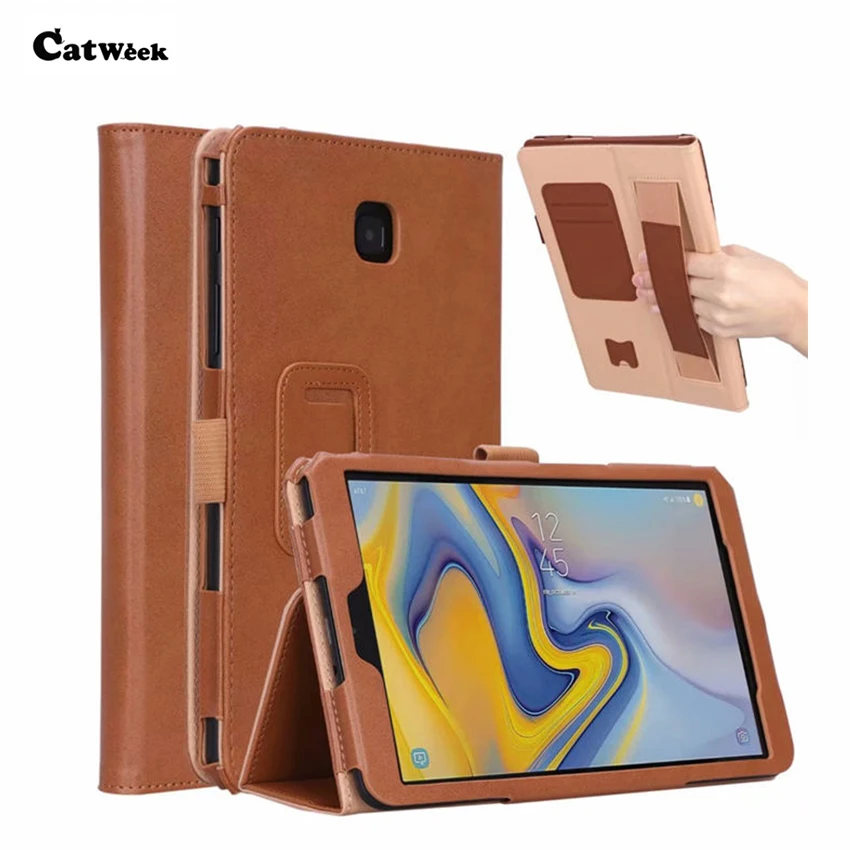 Защитный кожаный чехол для samsung Galaxy Tab A 8,0 T387 PU Чехол-подставка для планшета черный чехол для samsung Tab A T387